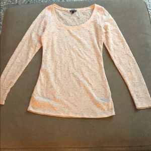 Express long sleeve lace top
